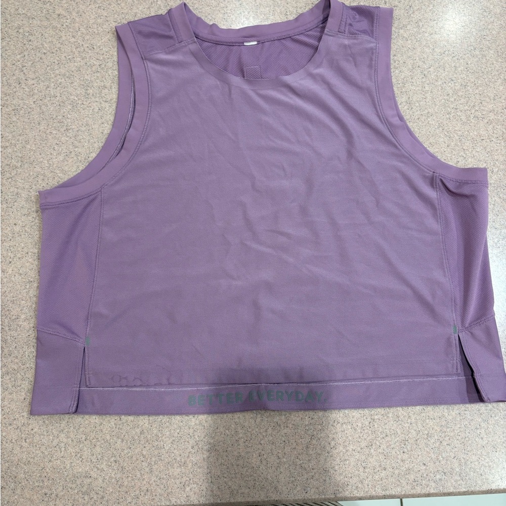 lululemon athletica Lavender Muscle Tee